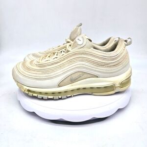 Nike Shoes Womens 9 Air Max 97 Sneakers White Pure Platinum 921733 100